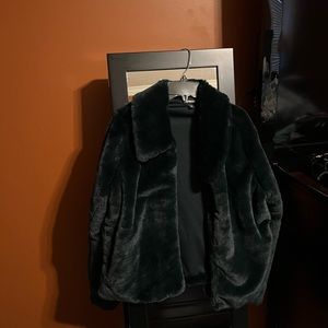 Express faux fur jacket